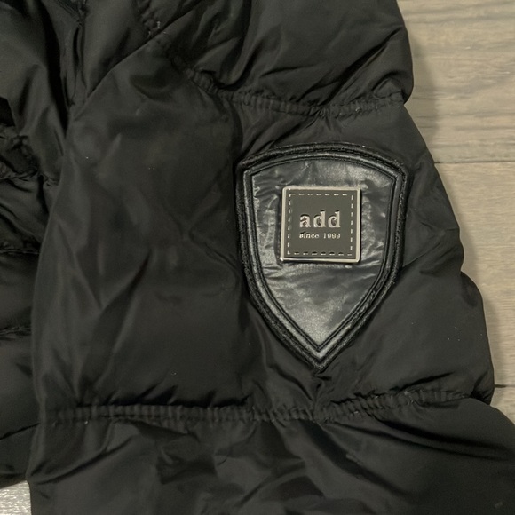Add Down Puffer Jacket with Removable Hood and Belt Size 0 - Picture 5 of 9